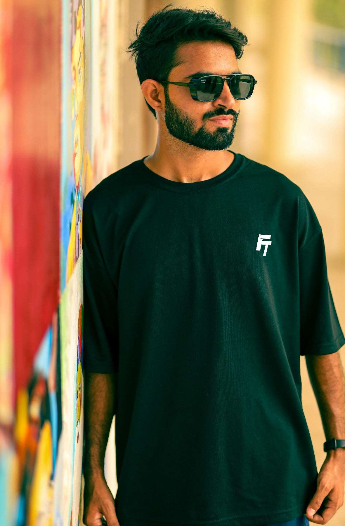 Oversized Tees - Black