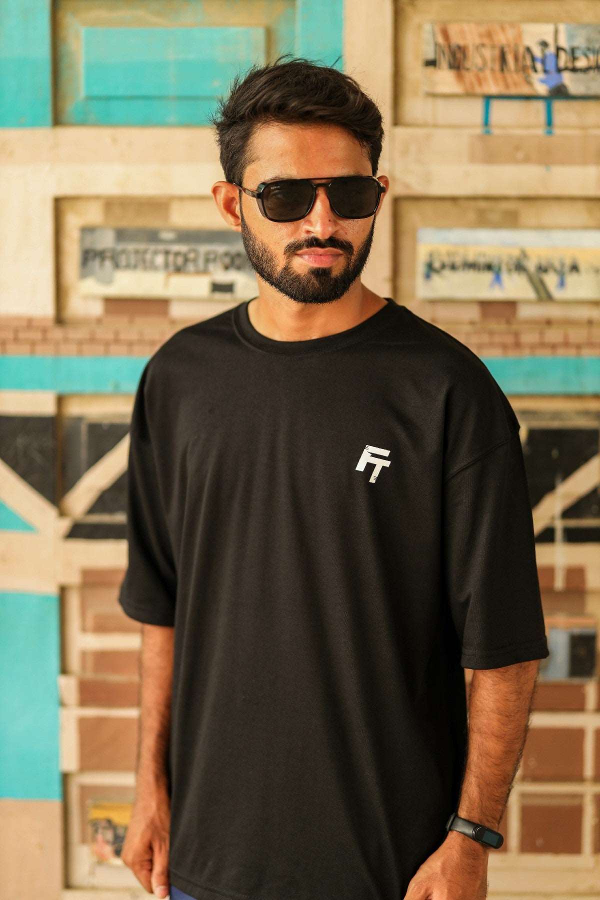 Oversized Tees - Black