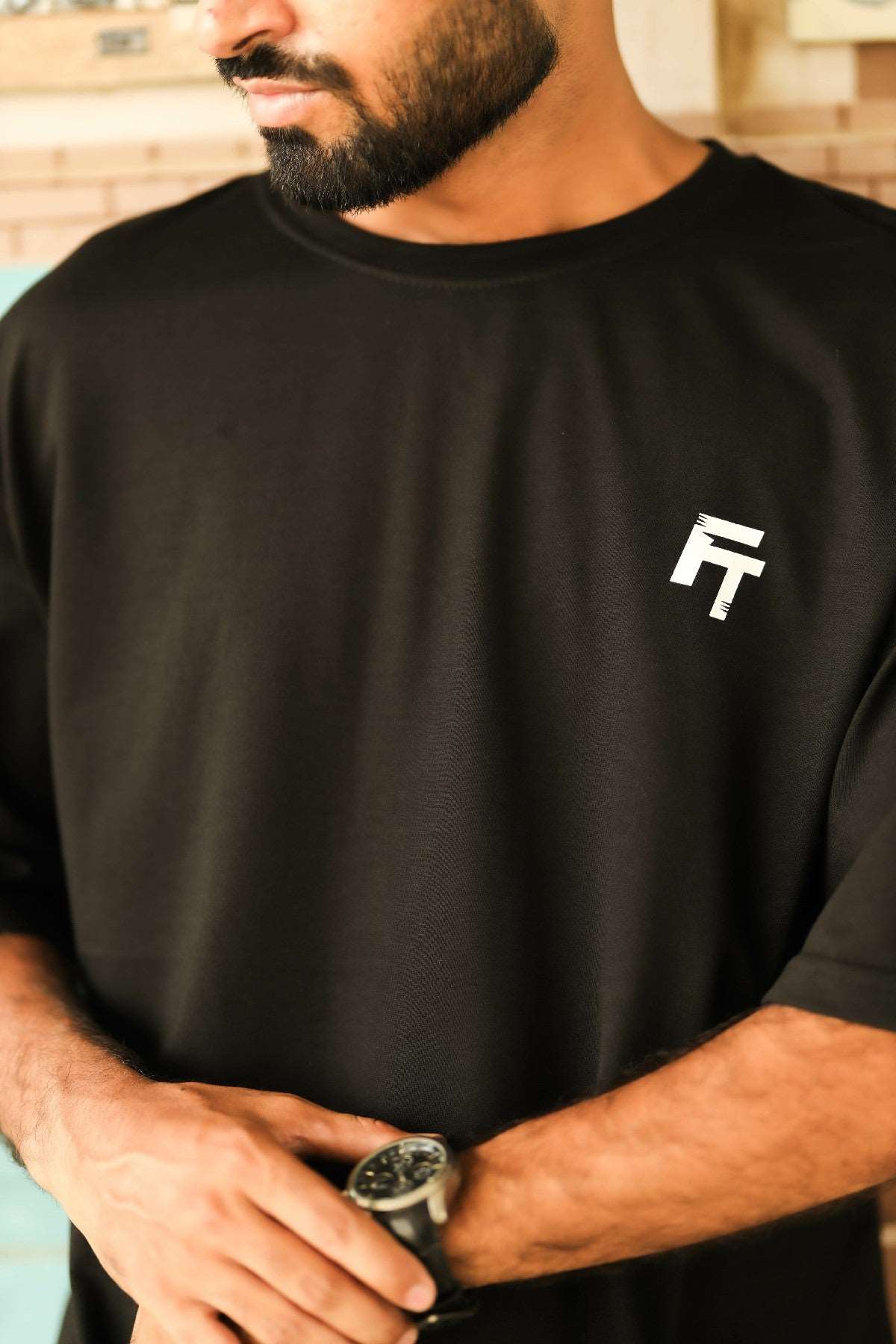 Oversized Tees - Black