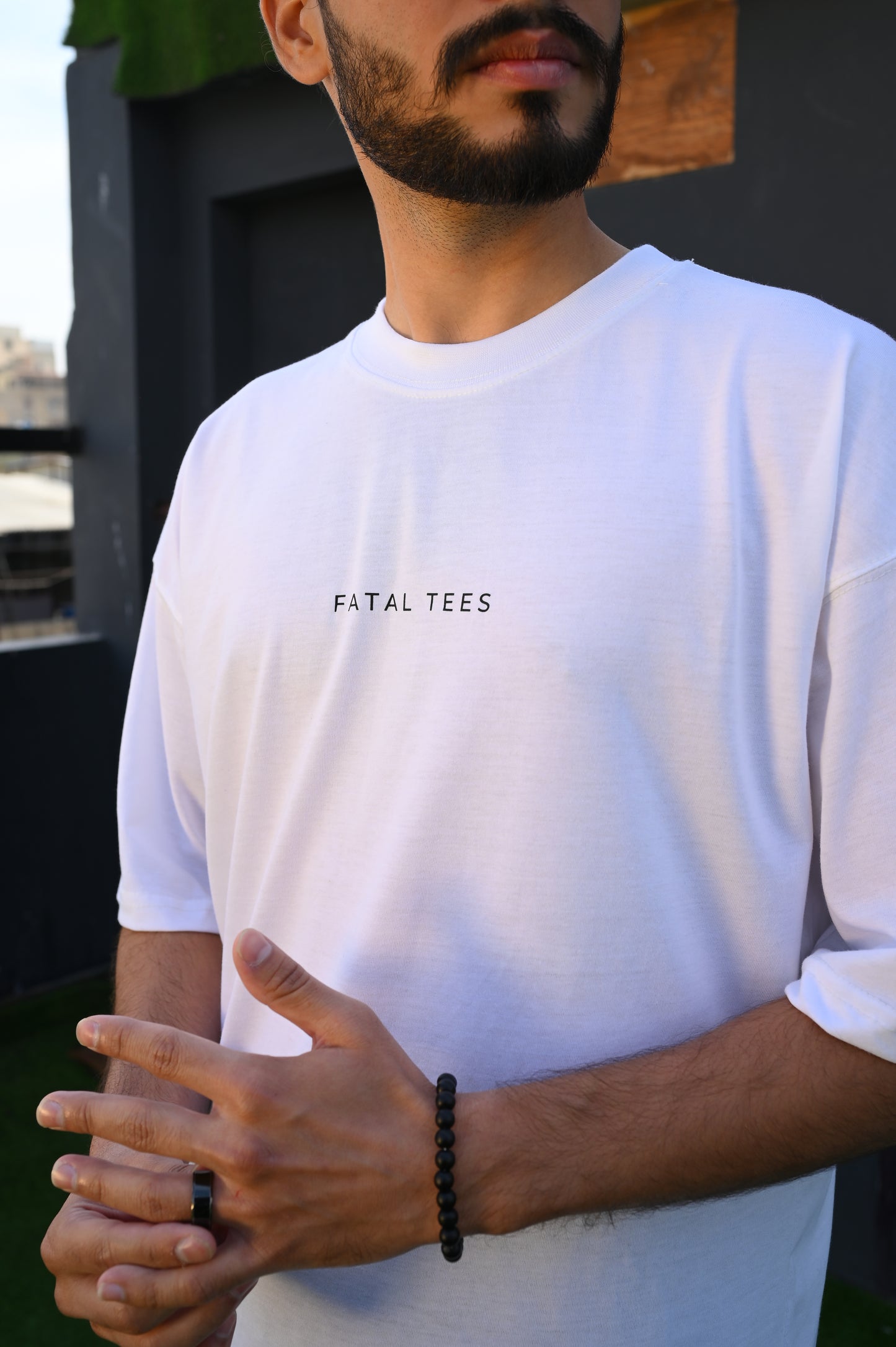White Oversized T-Shirt