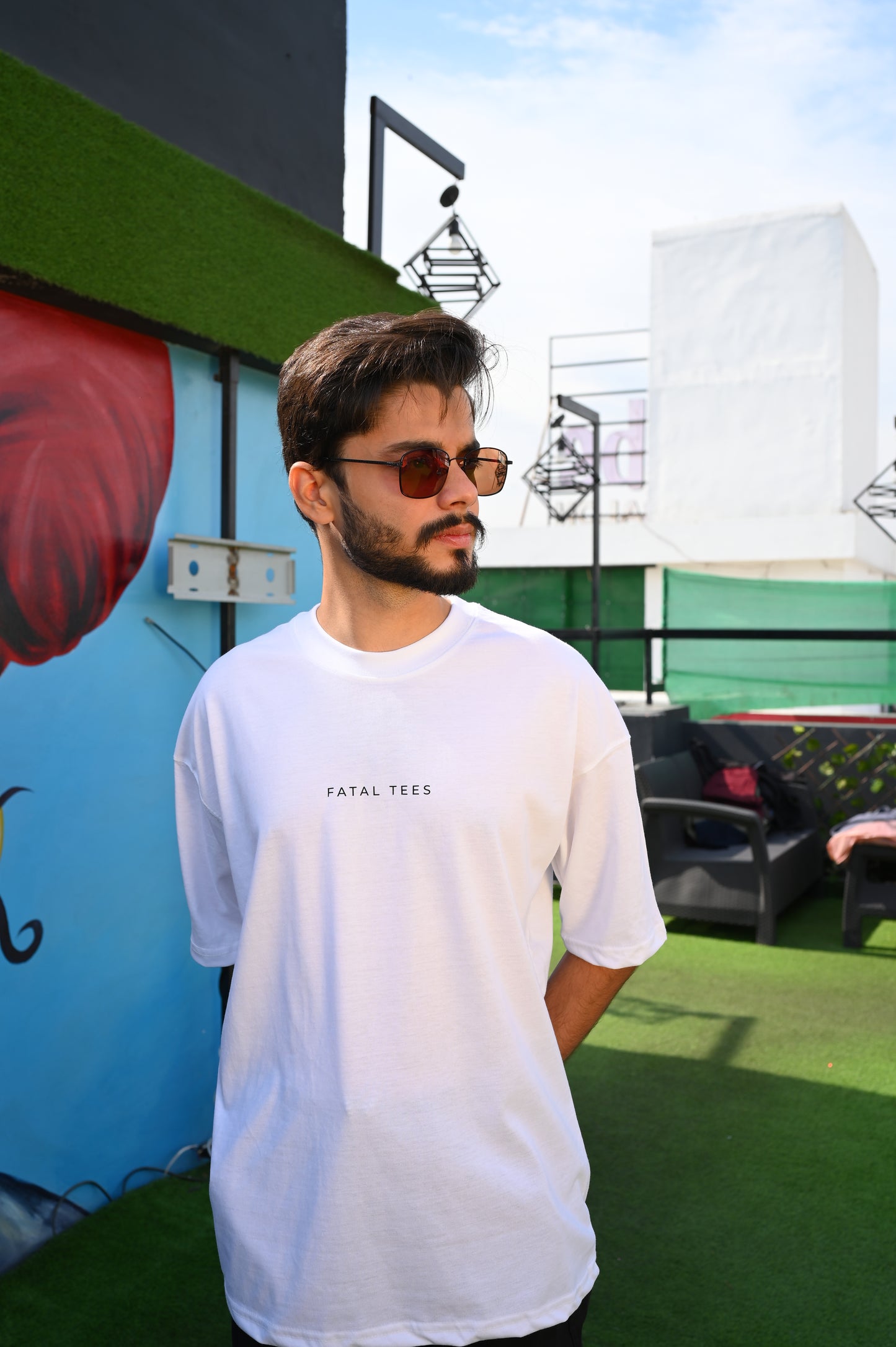 White Oversized T-Shirt