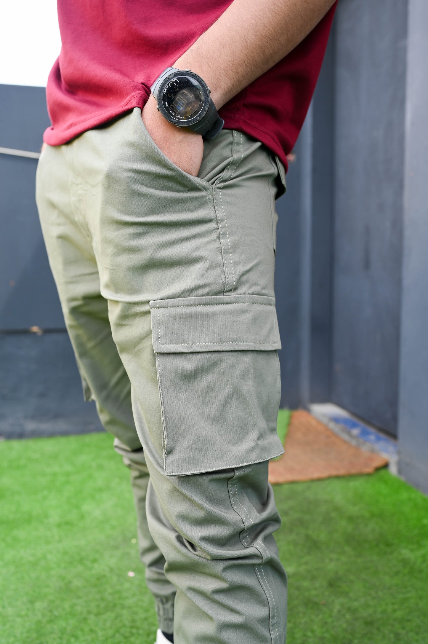 Green Cargo Pants