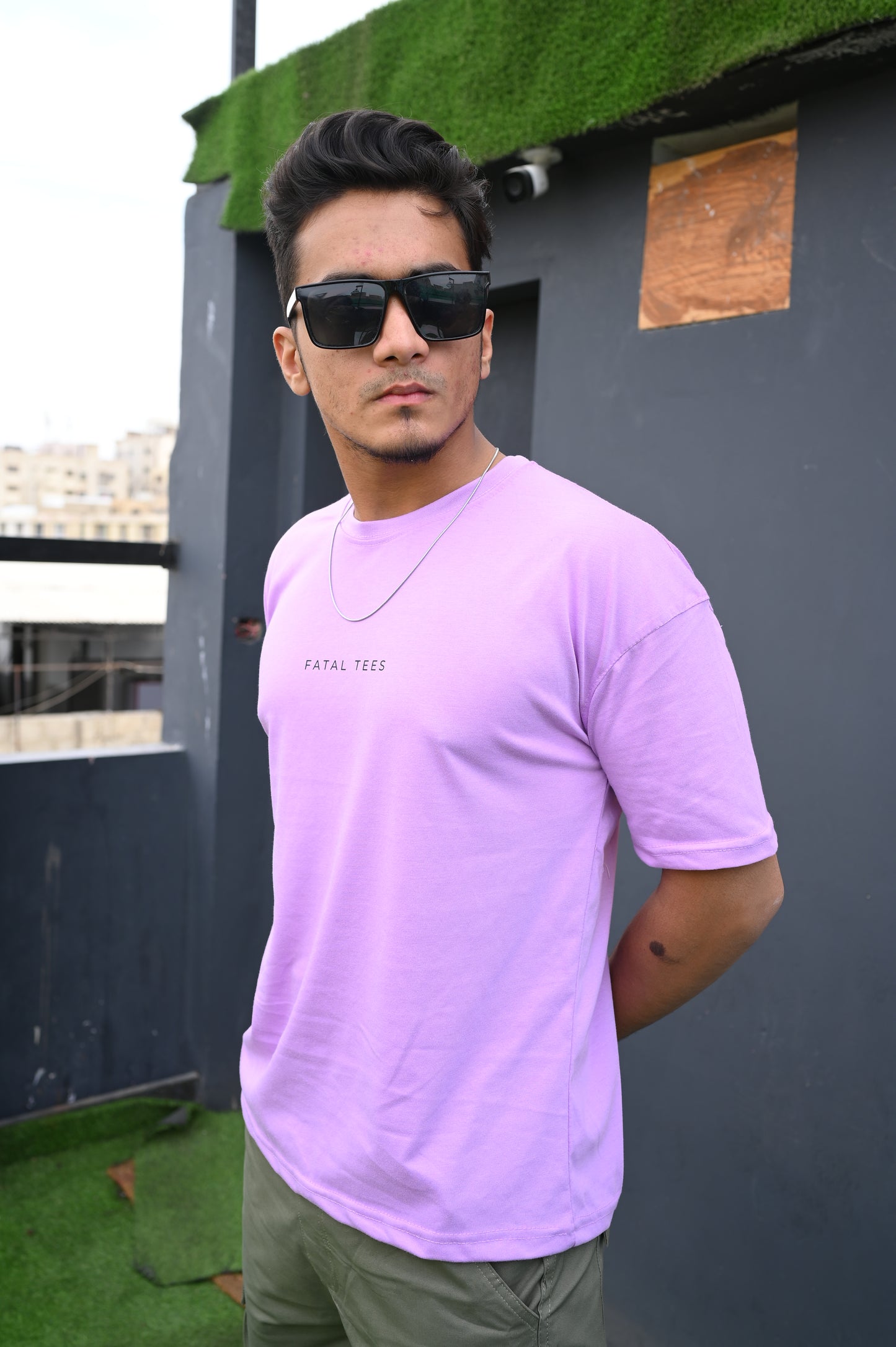 Pink Oversized T-Shirt