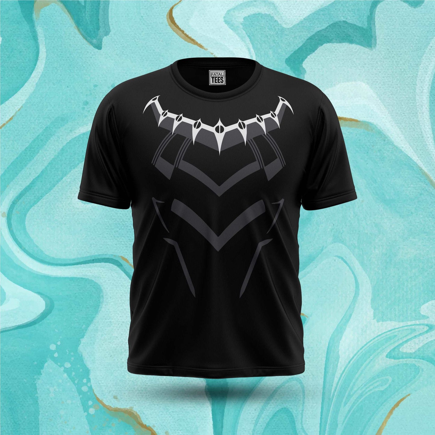 Black Panther Armor Tee Fatal Tees