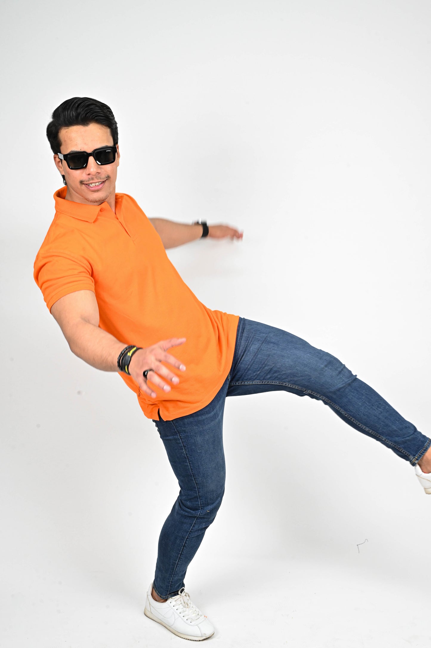 Obscure Orange Polo Tee