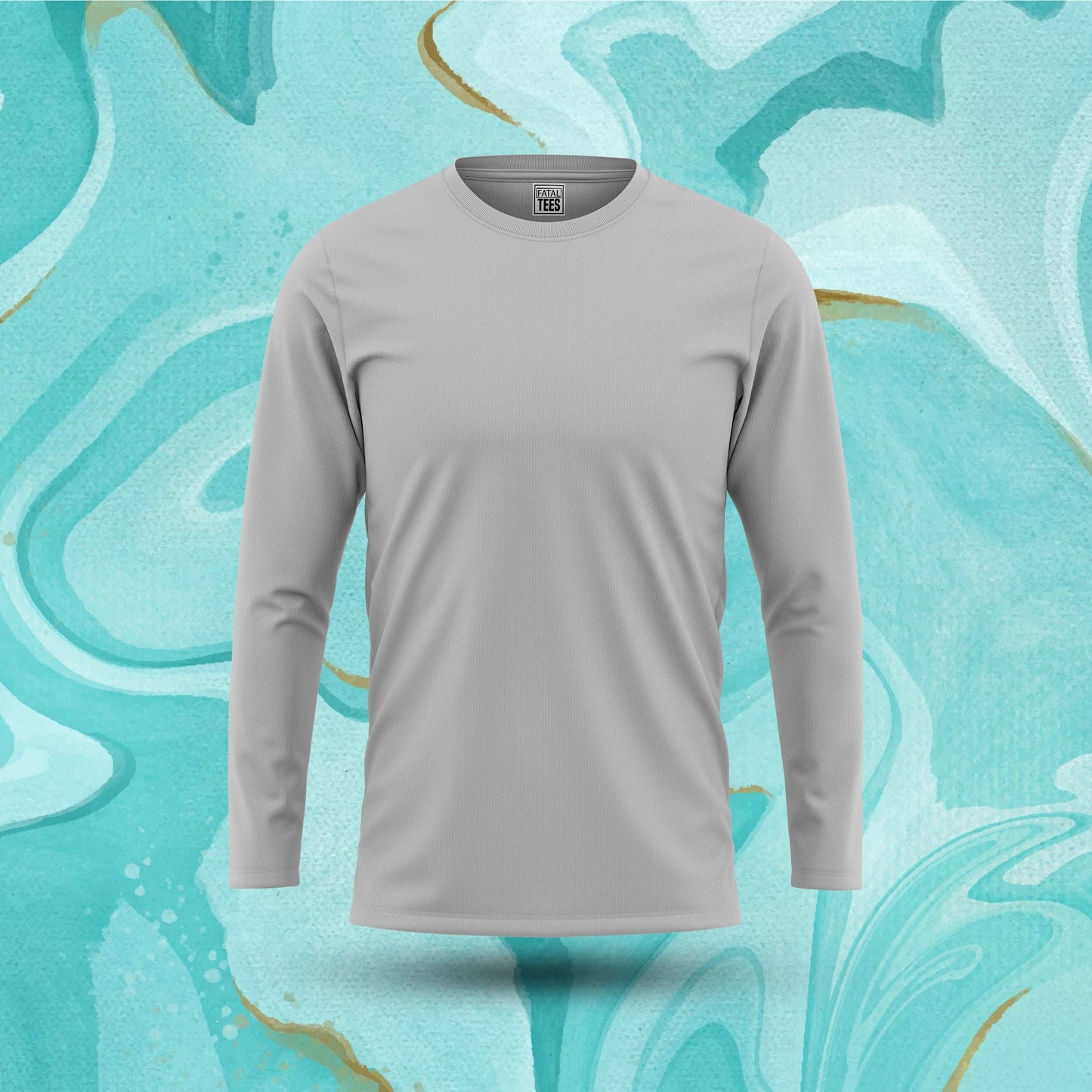 Ash Grey Plain Tee Fatal Tees