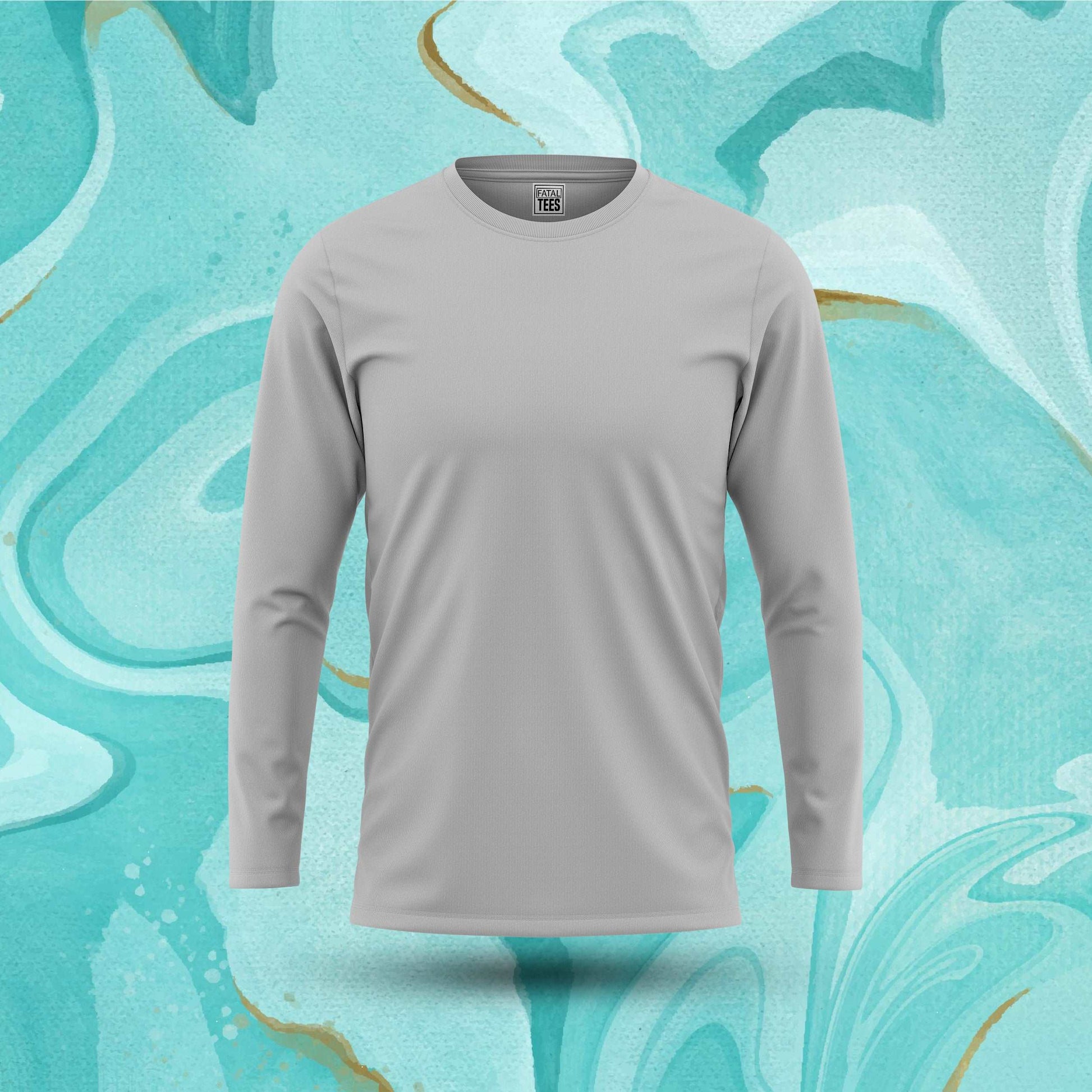 Ash Grey Plain Tee Fatal Tees