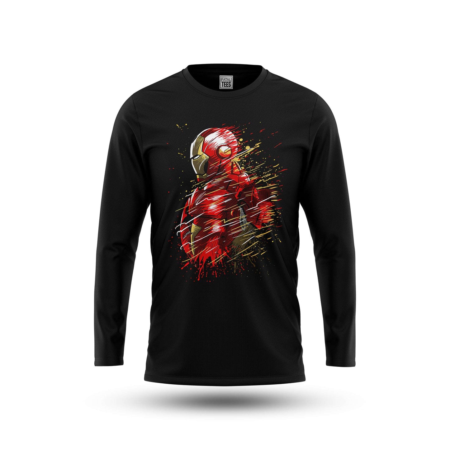 Iron Man Splatter Tee Fatal Tees