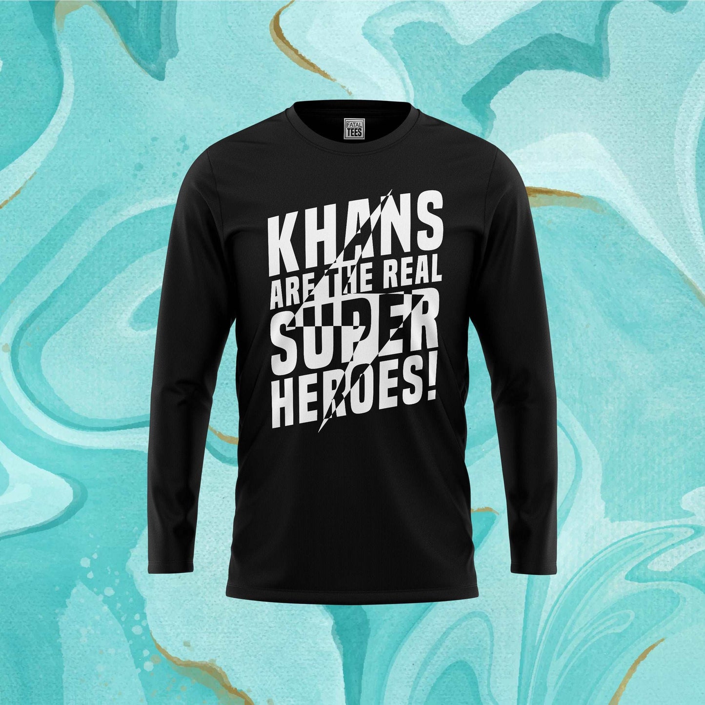 Khans (White) Tee Fatal Tees