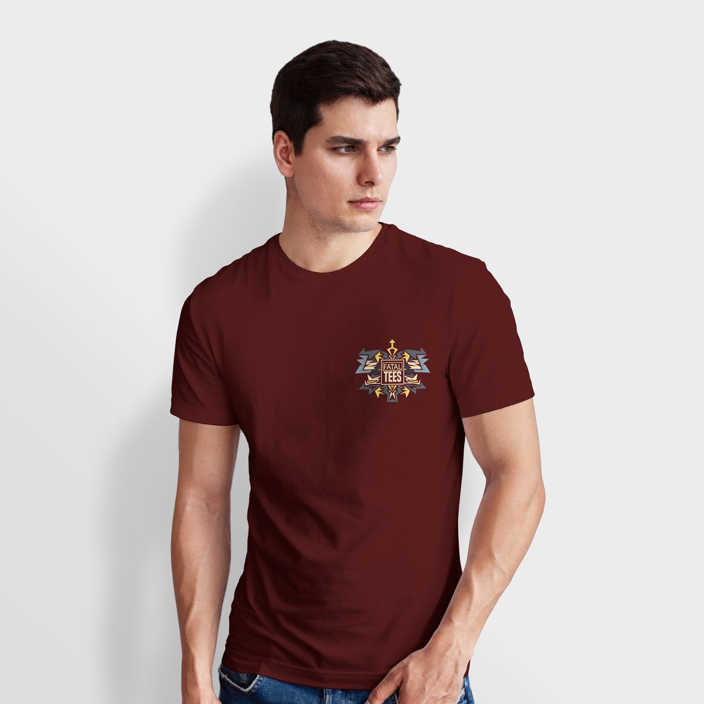 fatal tees vol.1 - maroon
