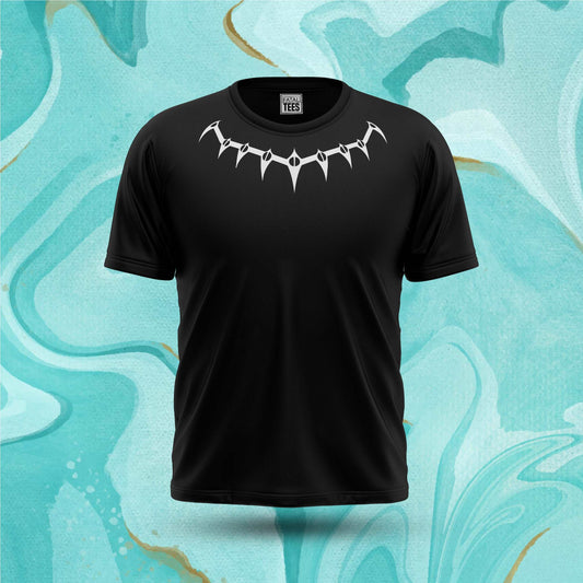Black Panther Necklace Tee Fatal Tees