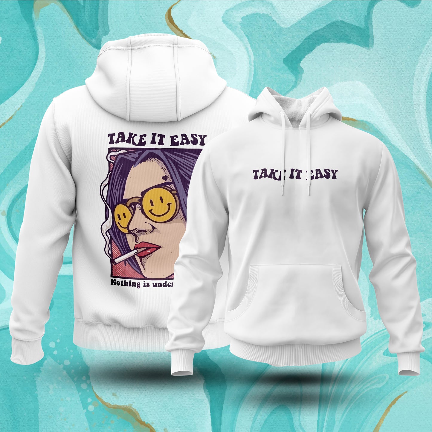 Take It Easy Hoodies