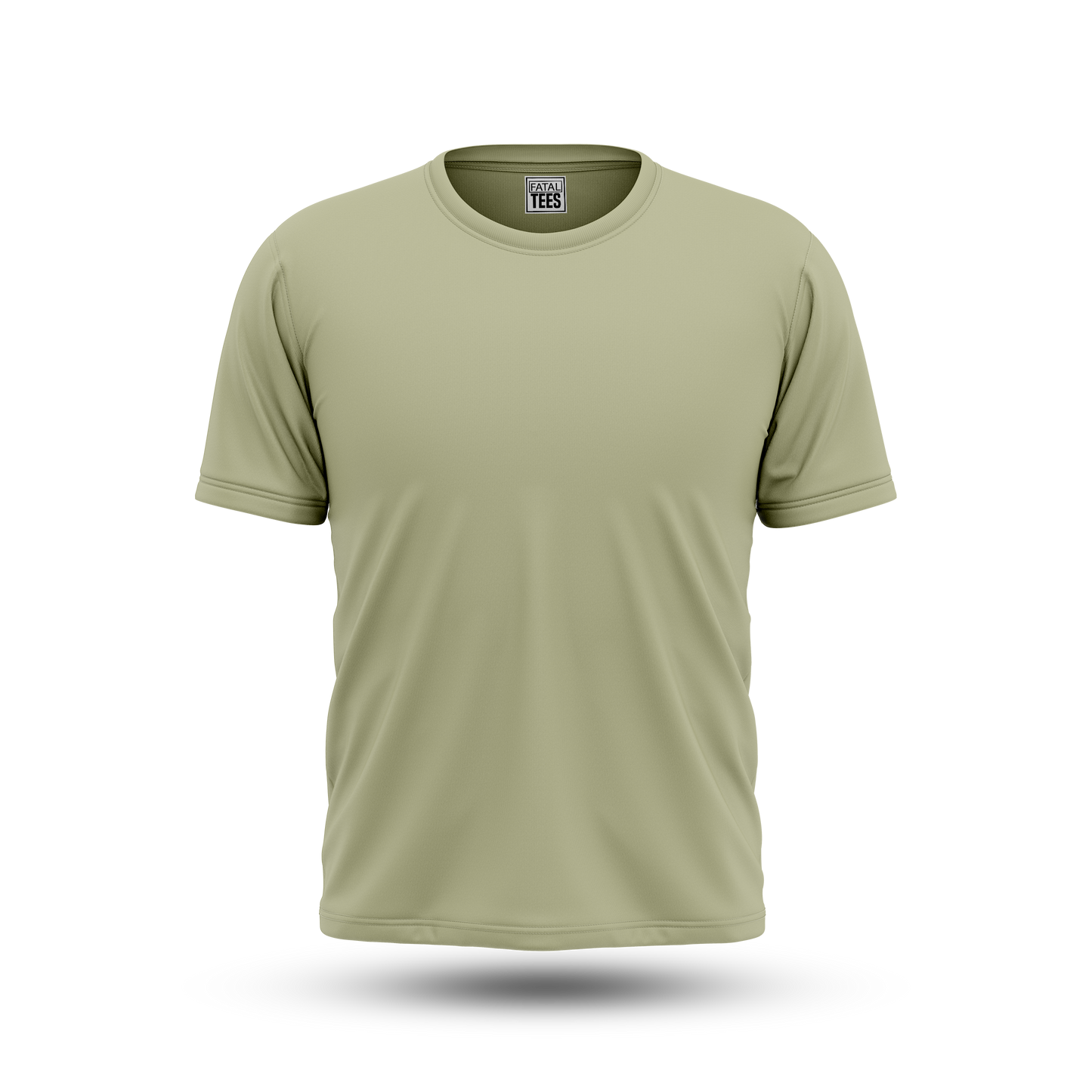 Beige Plain Tee