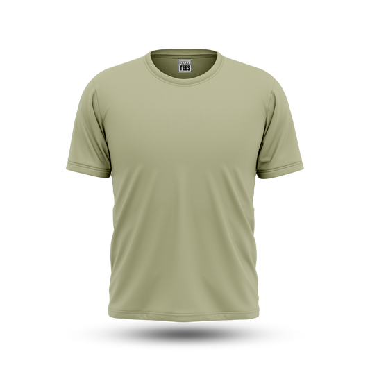 Beige Plain Tee