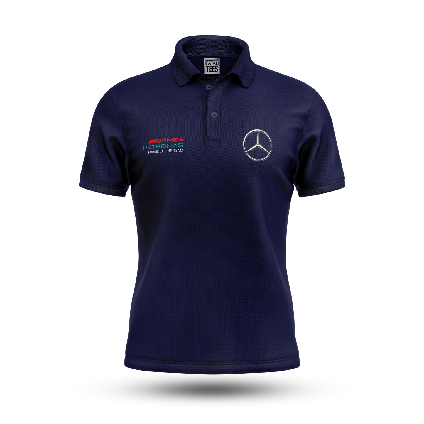 Mercedes F1 Polo Shirt | Fatal Tees Racing Collection