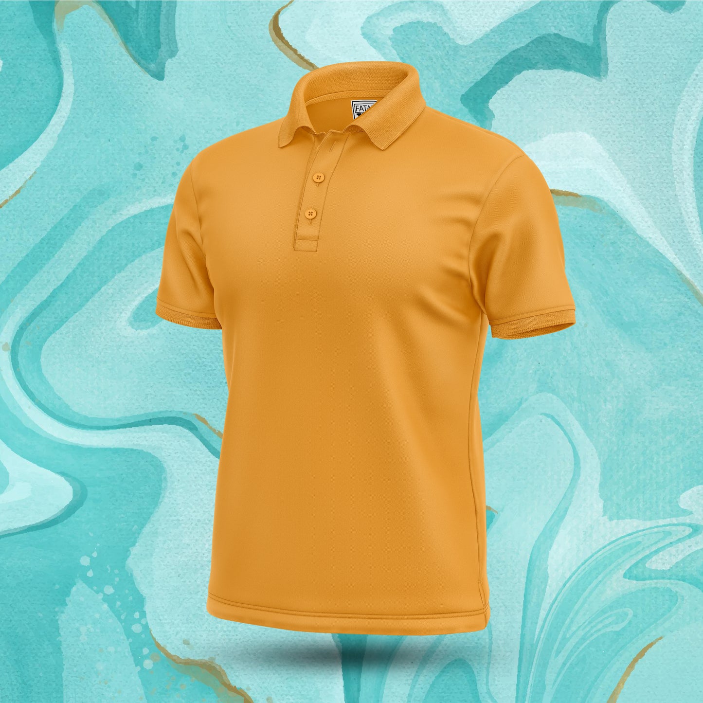 Dandelion Mustard Polo Tee