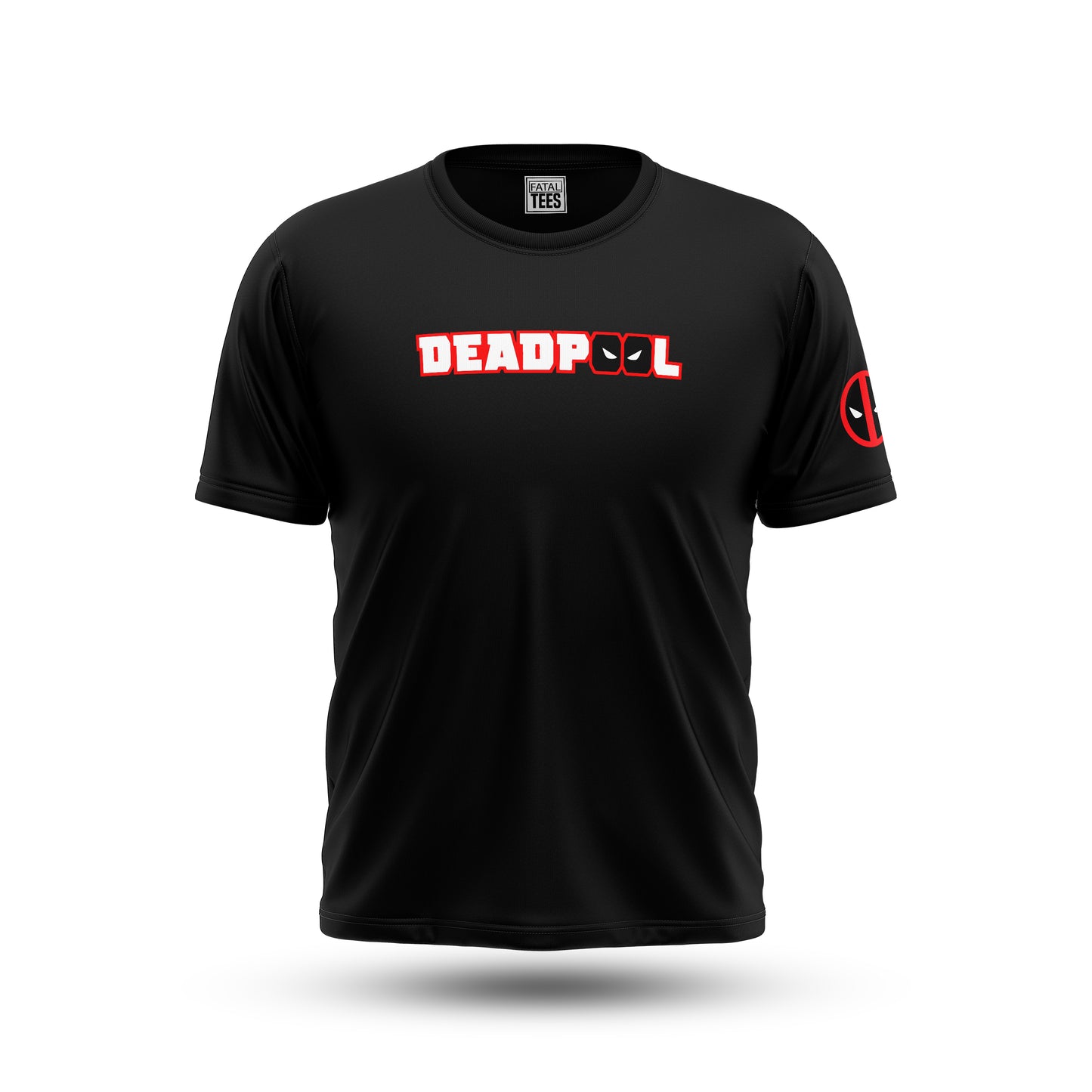 Deadpool Bang (Black) Tee Fatal Tees