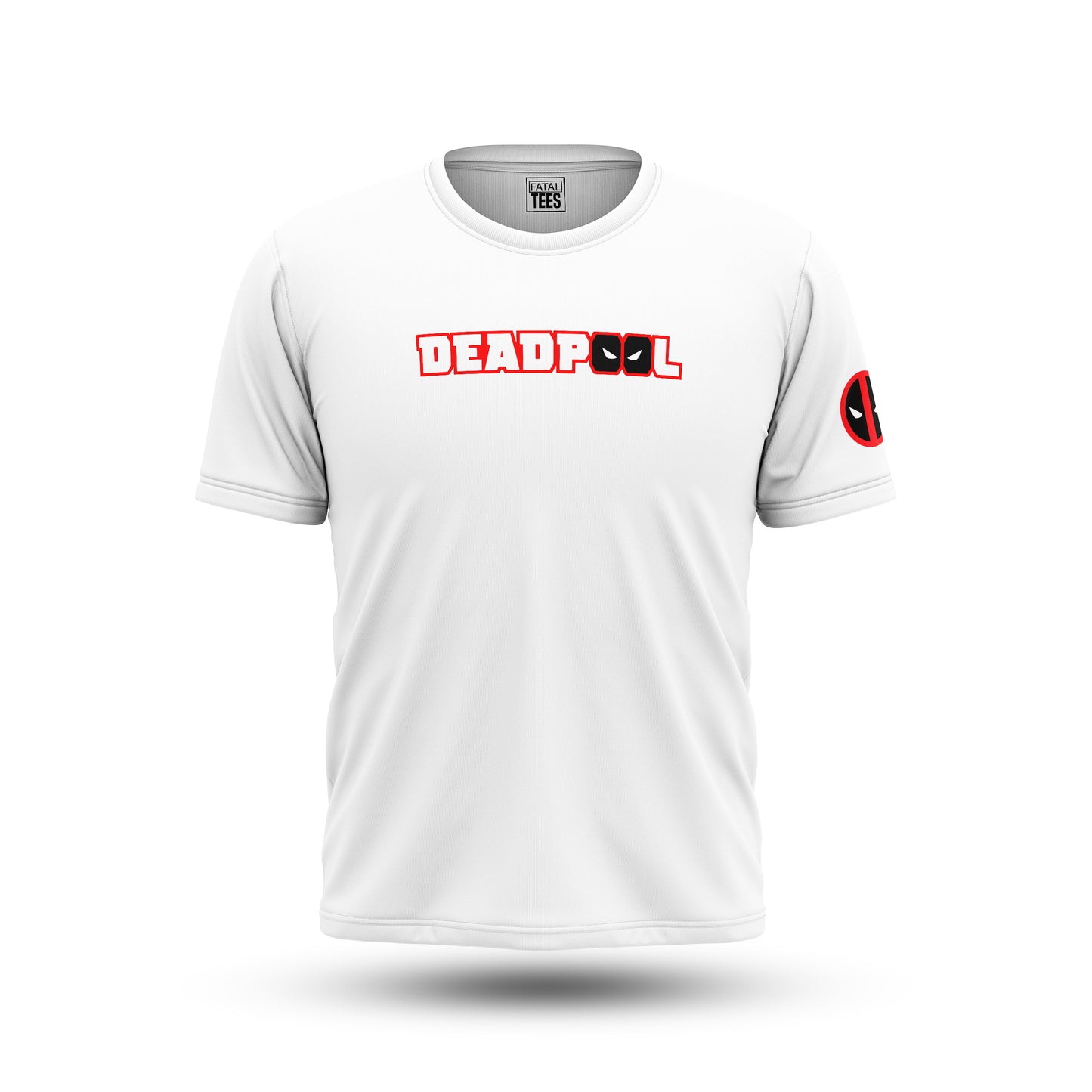 Deadpool Bang (White) Tee Fatal Tees