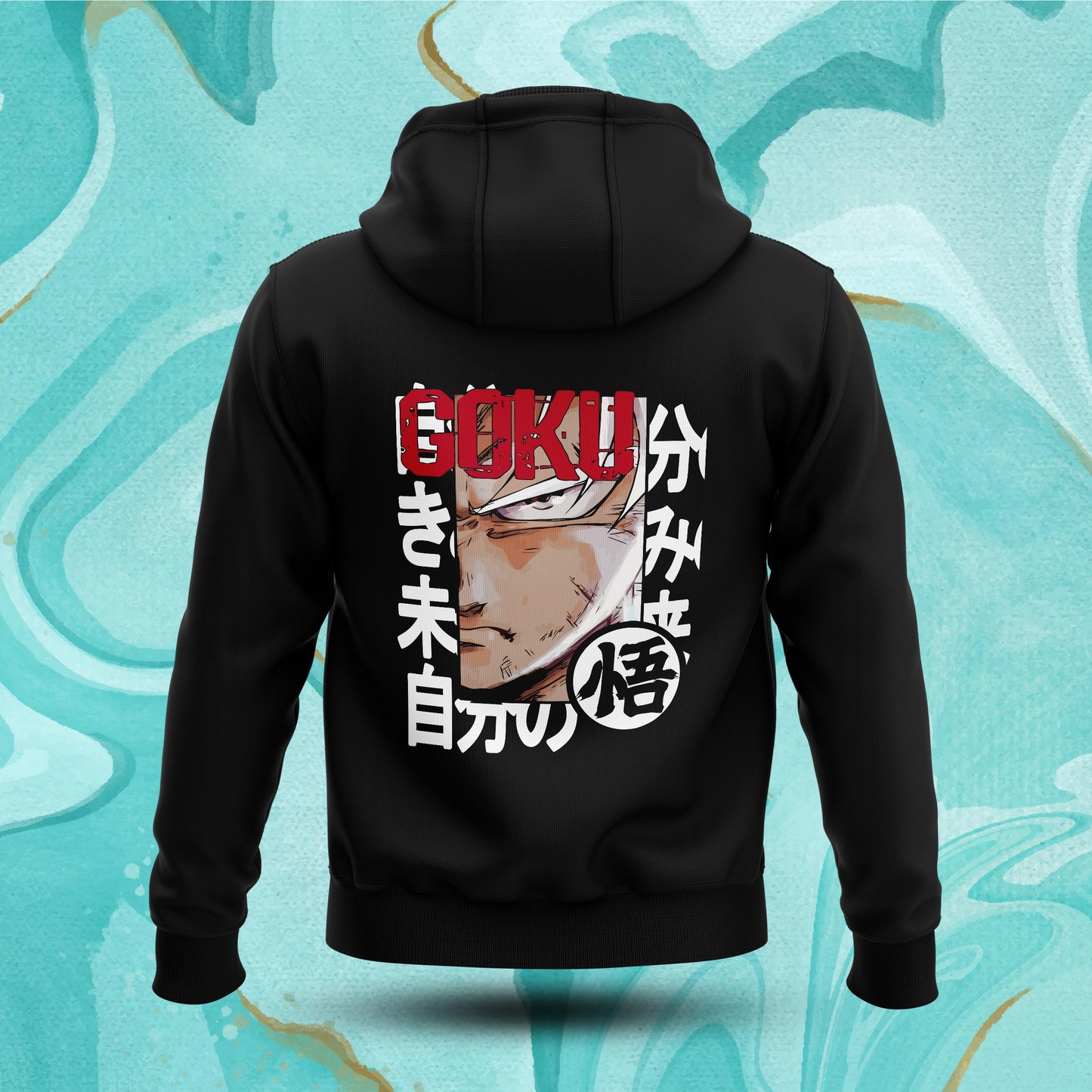 Goku Hoodie Fatal Tees