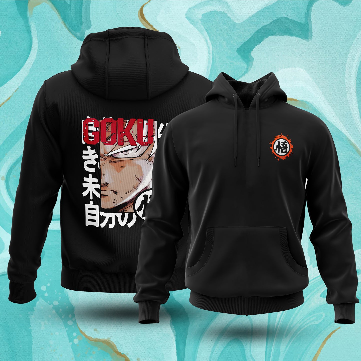 Goku Hoodie Fatal Tees