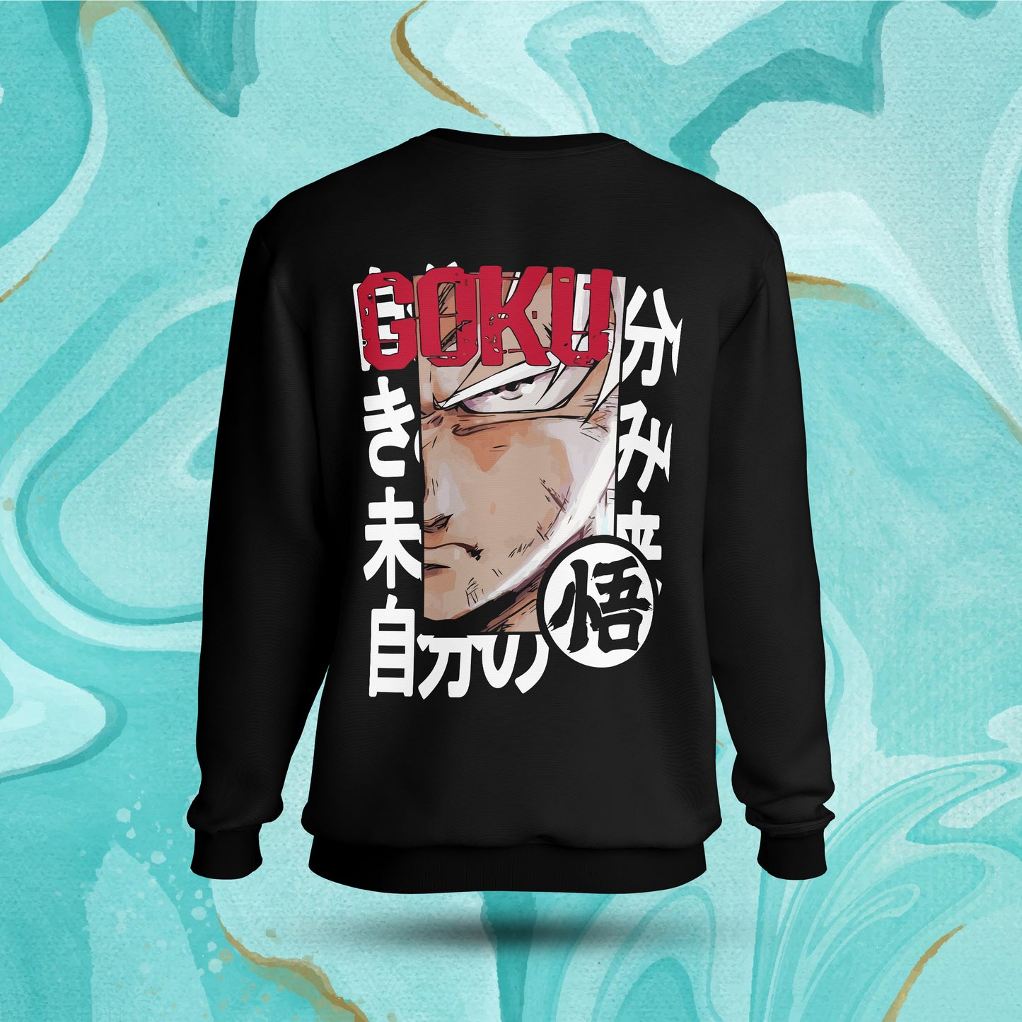 Goku Sweatshirt Fatal Tees