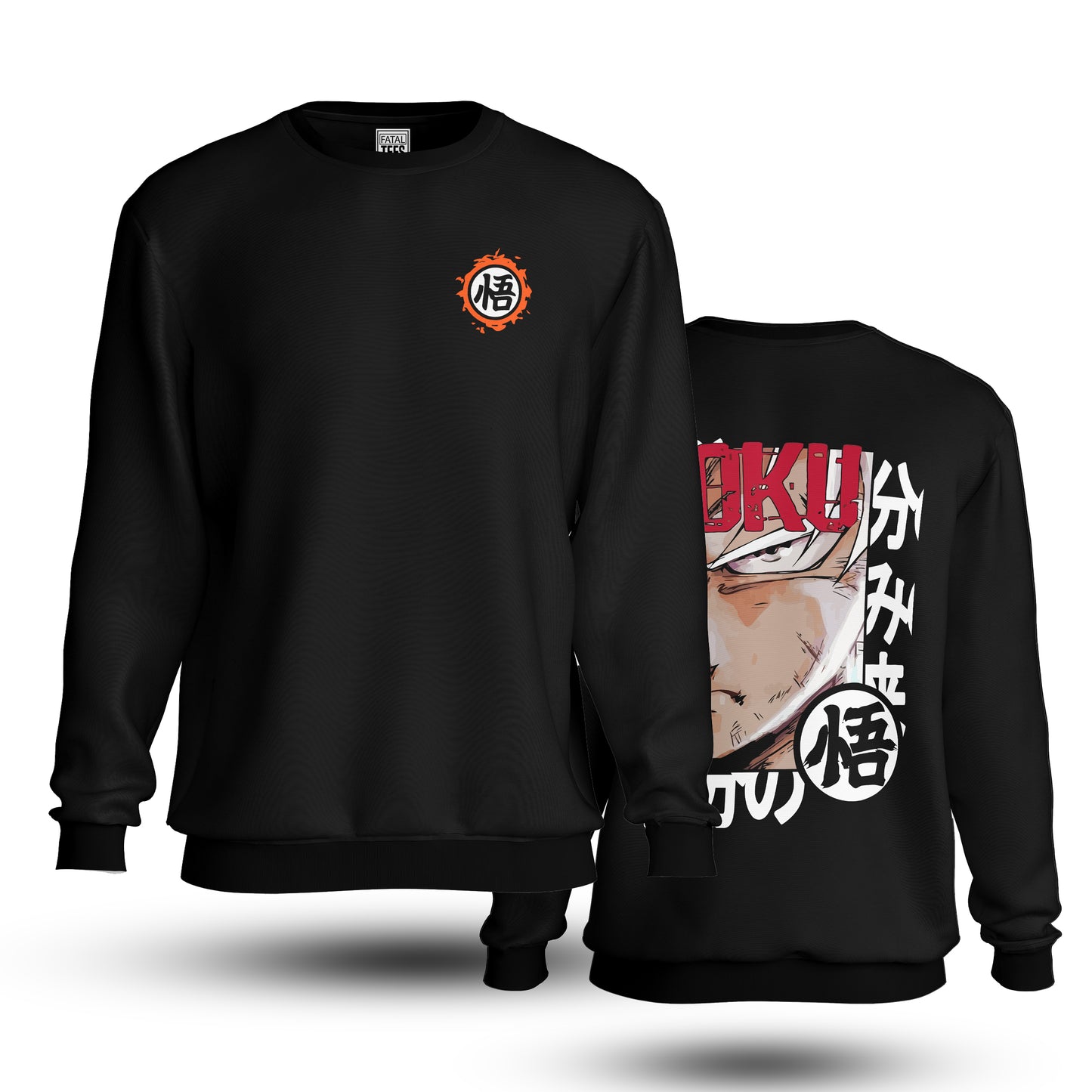 Goku Sweatshirt Fatal Tees