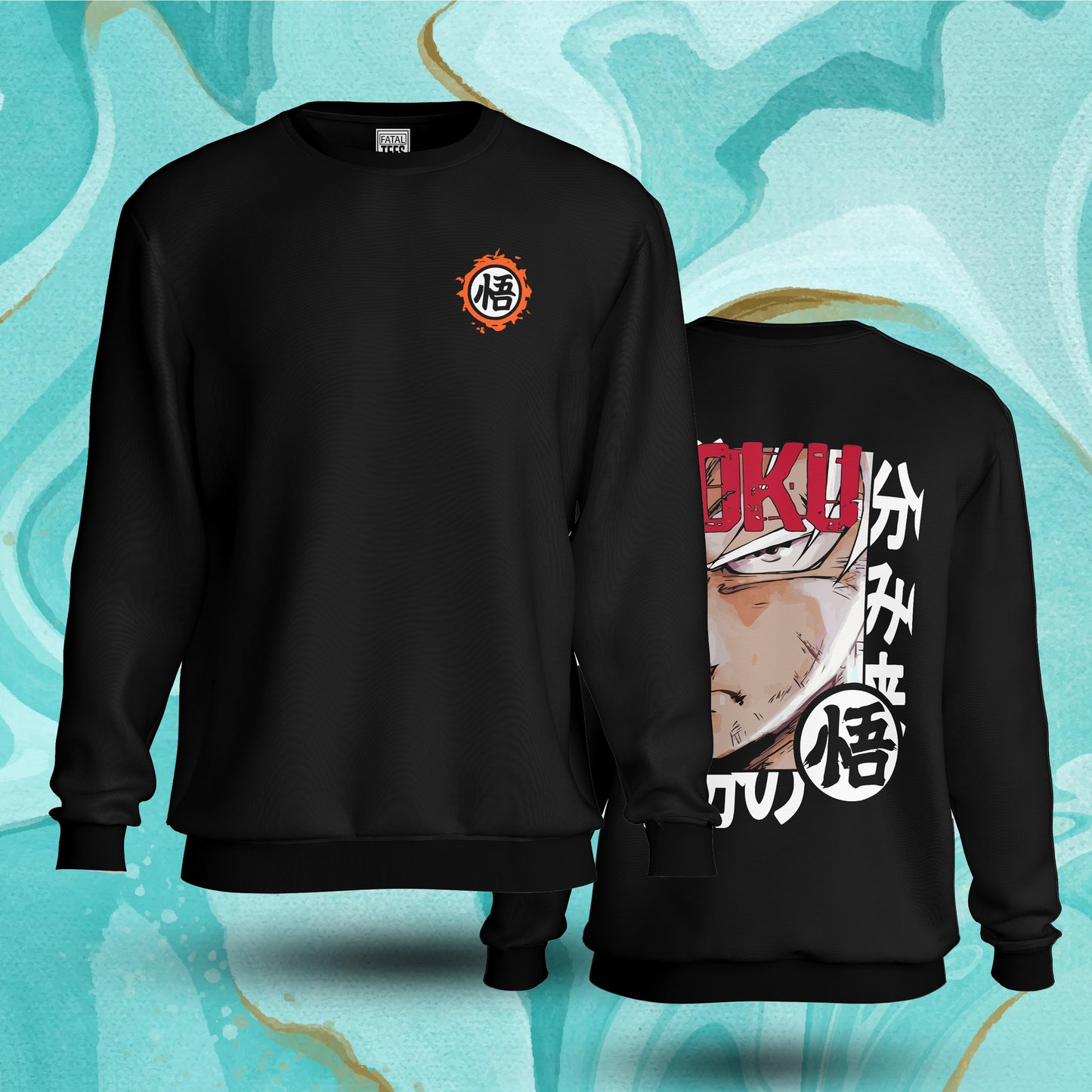 Goku Sweatshirt Fatal Tees