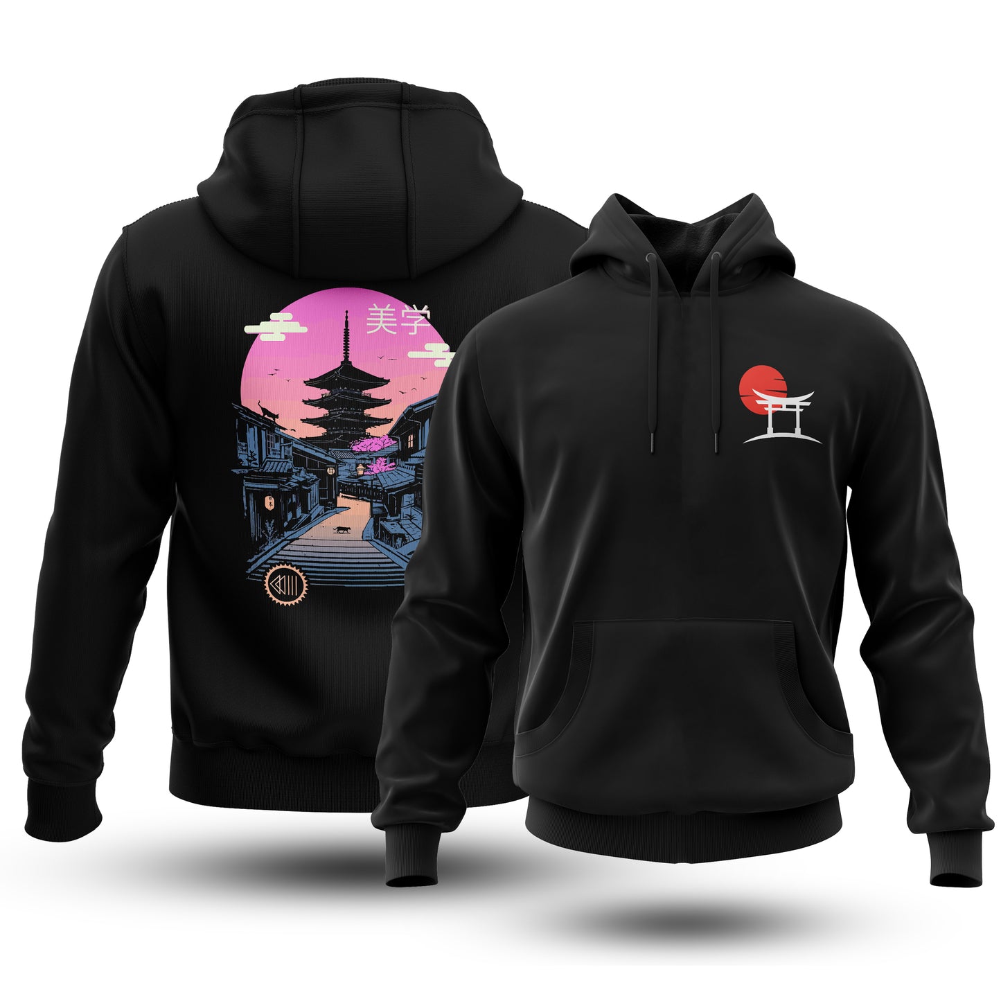 Japan Street Art Hoodie Fatal Tees