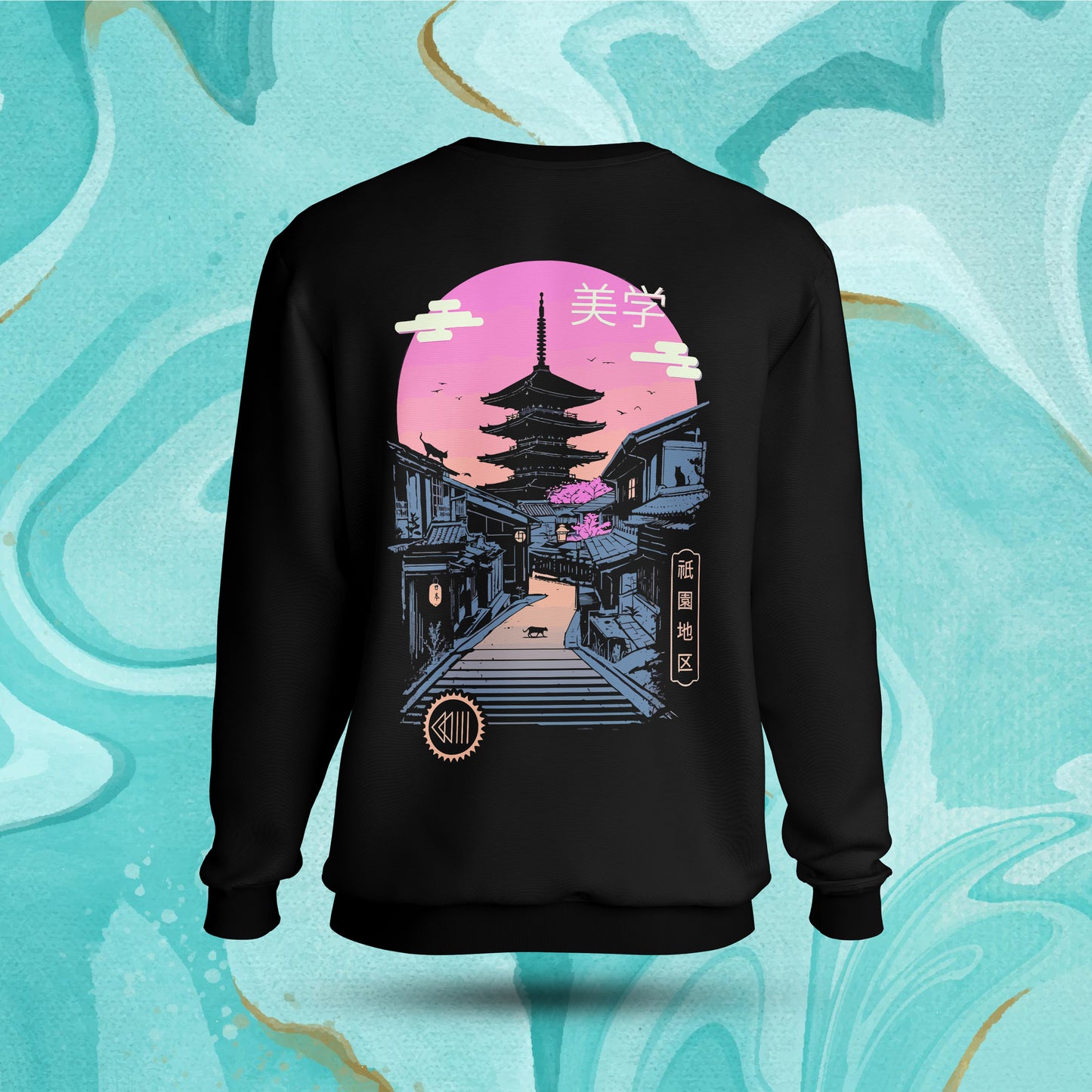 Japan Street Art Sweatshirt Fatal Tees