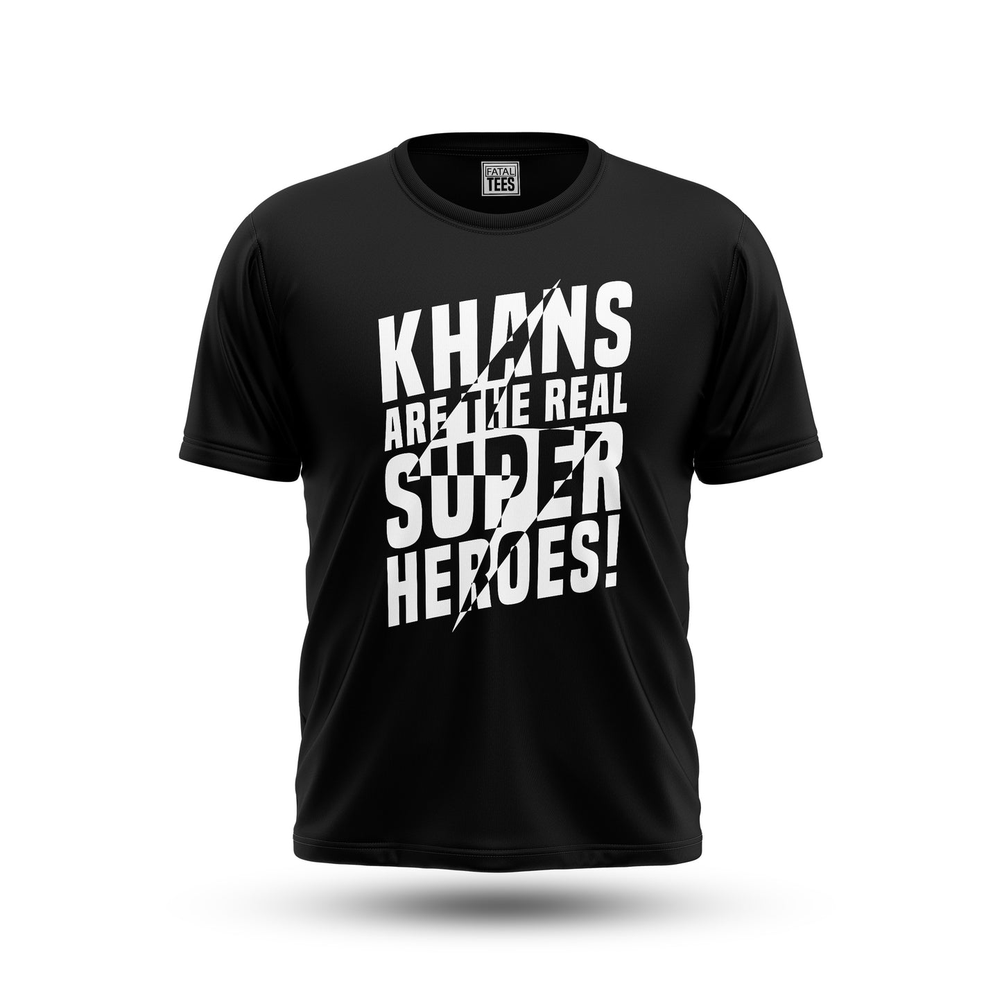 Khans (White) Tee Fatal Tees