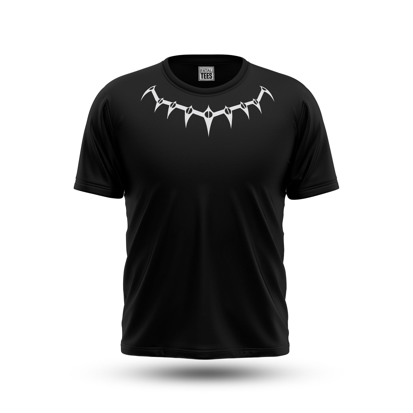Black Panther Necklace Tee Fatal Tees