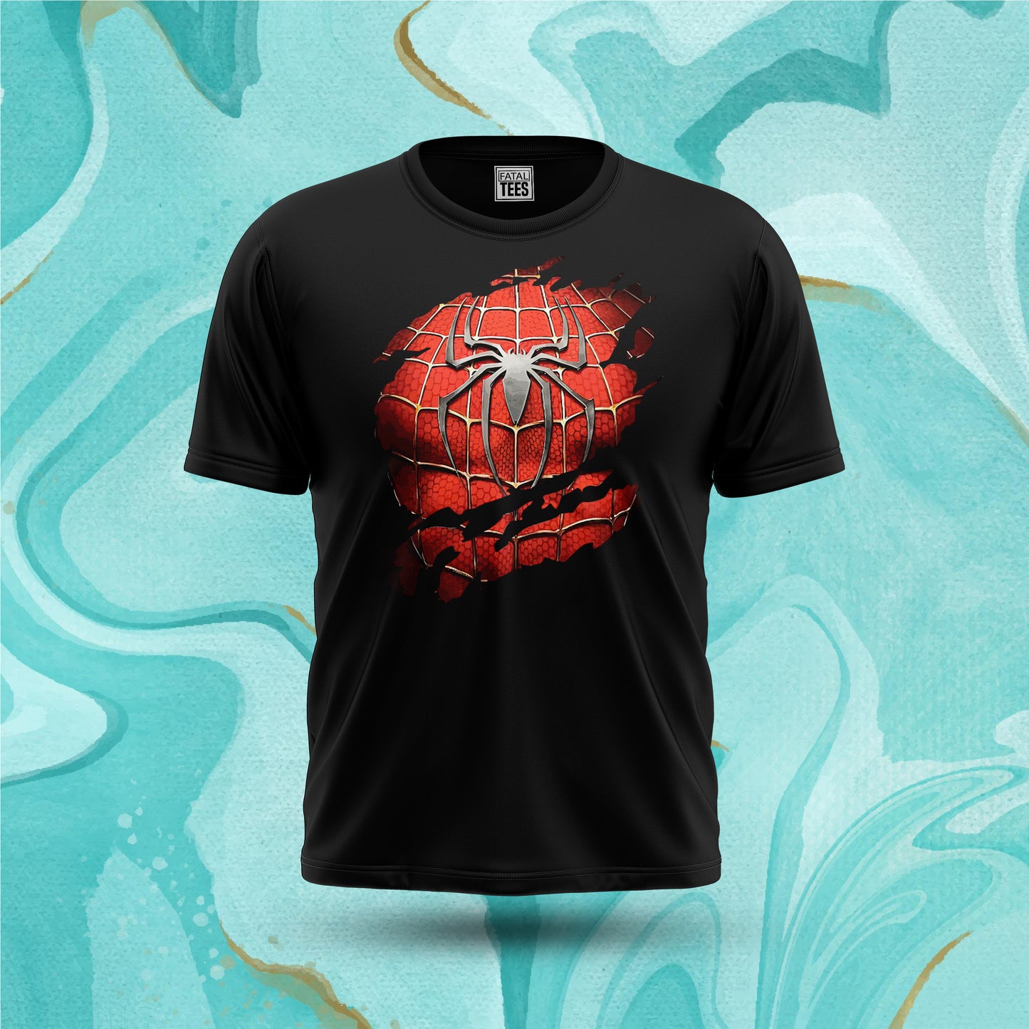 Spider-Man Ripped Tee Fatal Tees