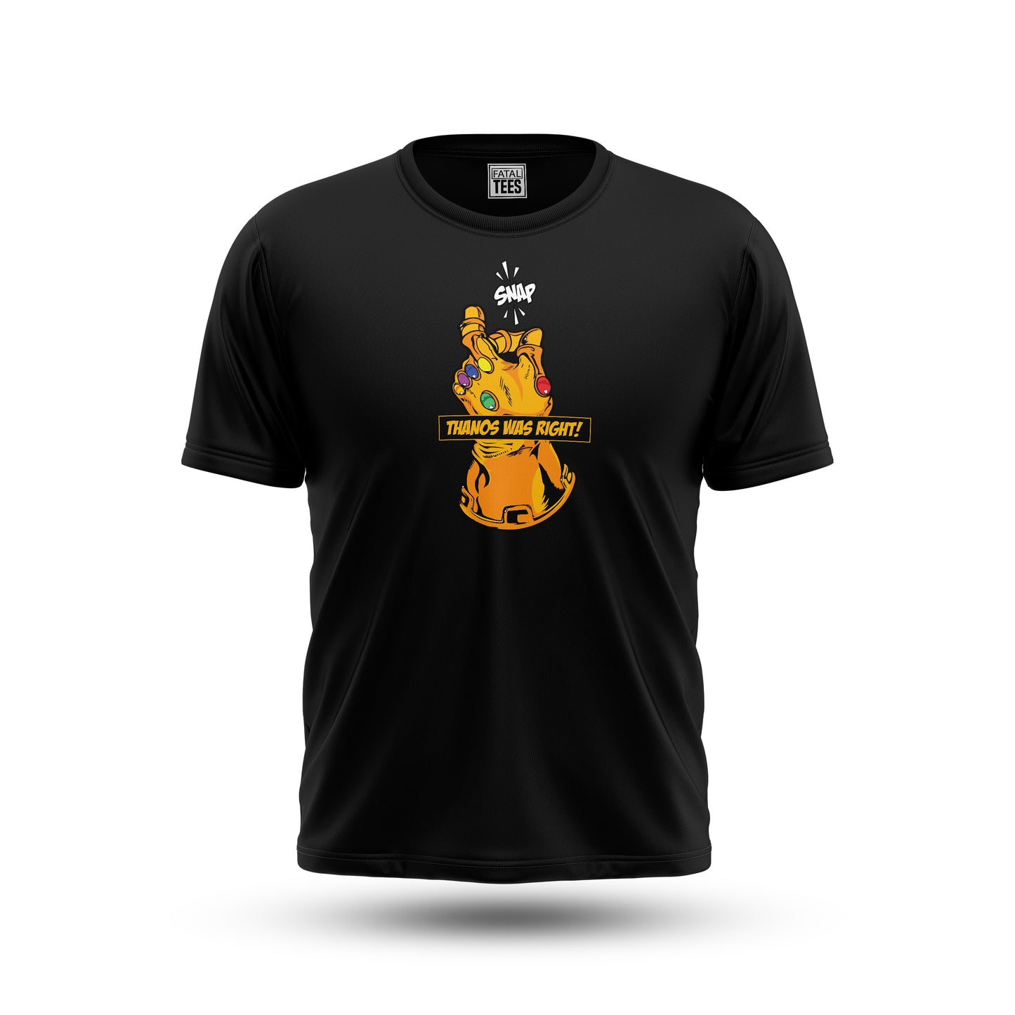 Thanos Was Right Tees Fatal Tees