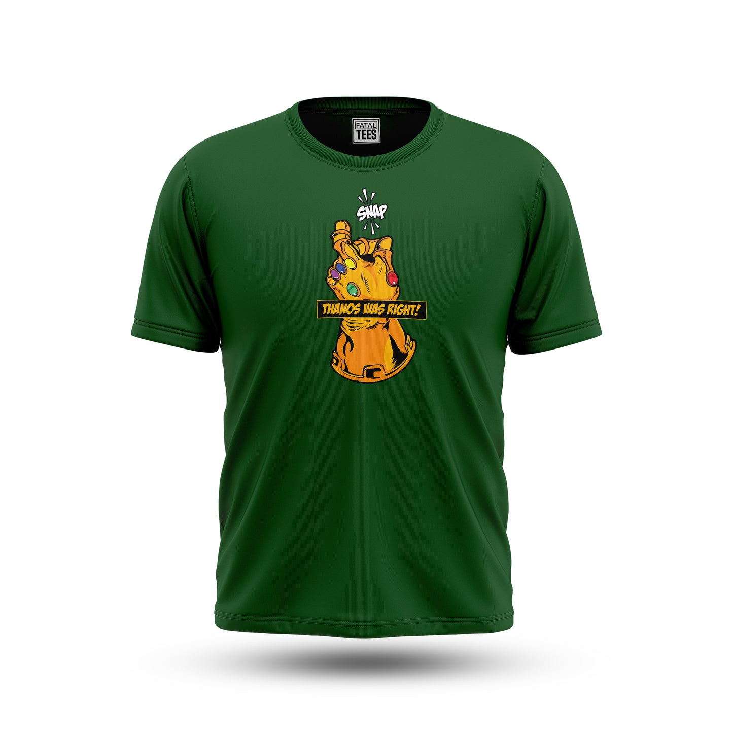 Thanos Was Right Tees Fatal Tees