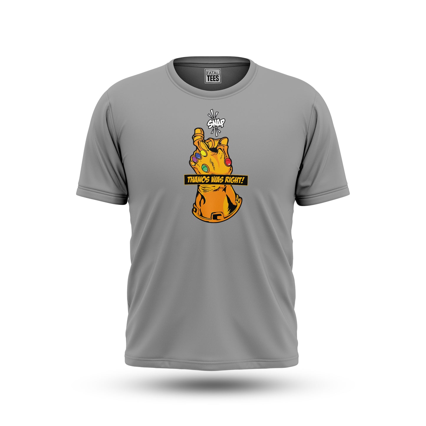 Thanos Was Right Tees Fatal Tees