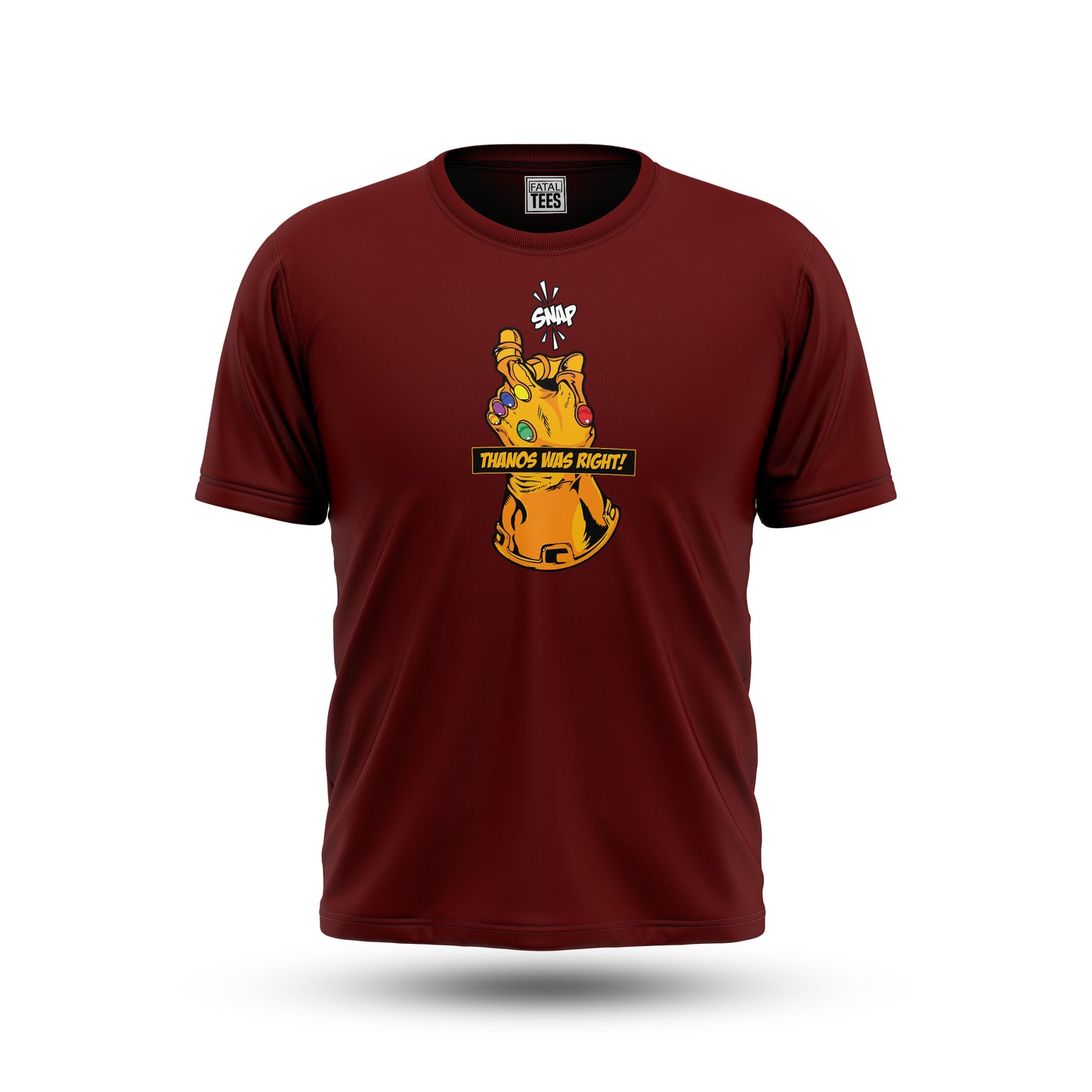 Thanos Was Right Tees Fatal Tees