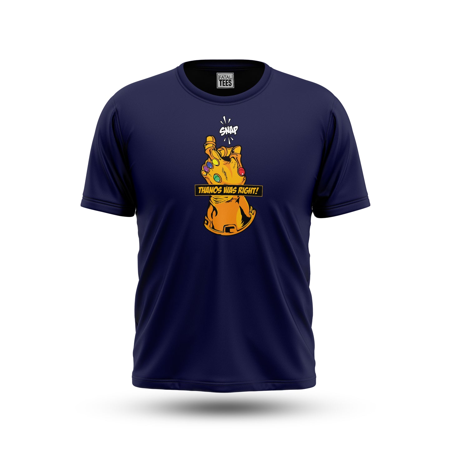 Thanos Was Right Tees Fatal Tees