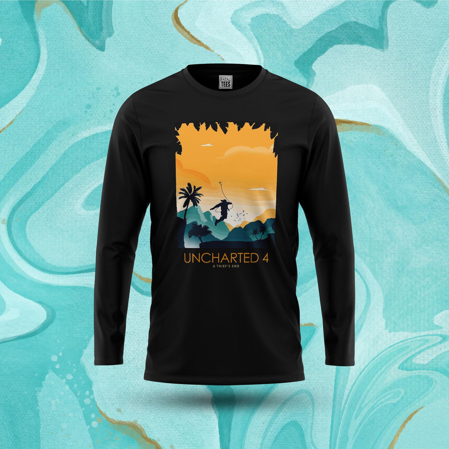 Uncharted 4 Tee Fatal Tees