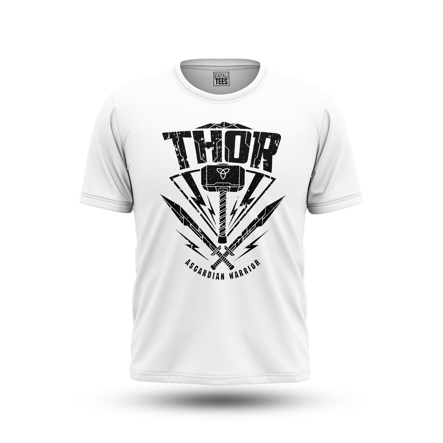 Warrior Thor (Black) Tee Fatal Tees