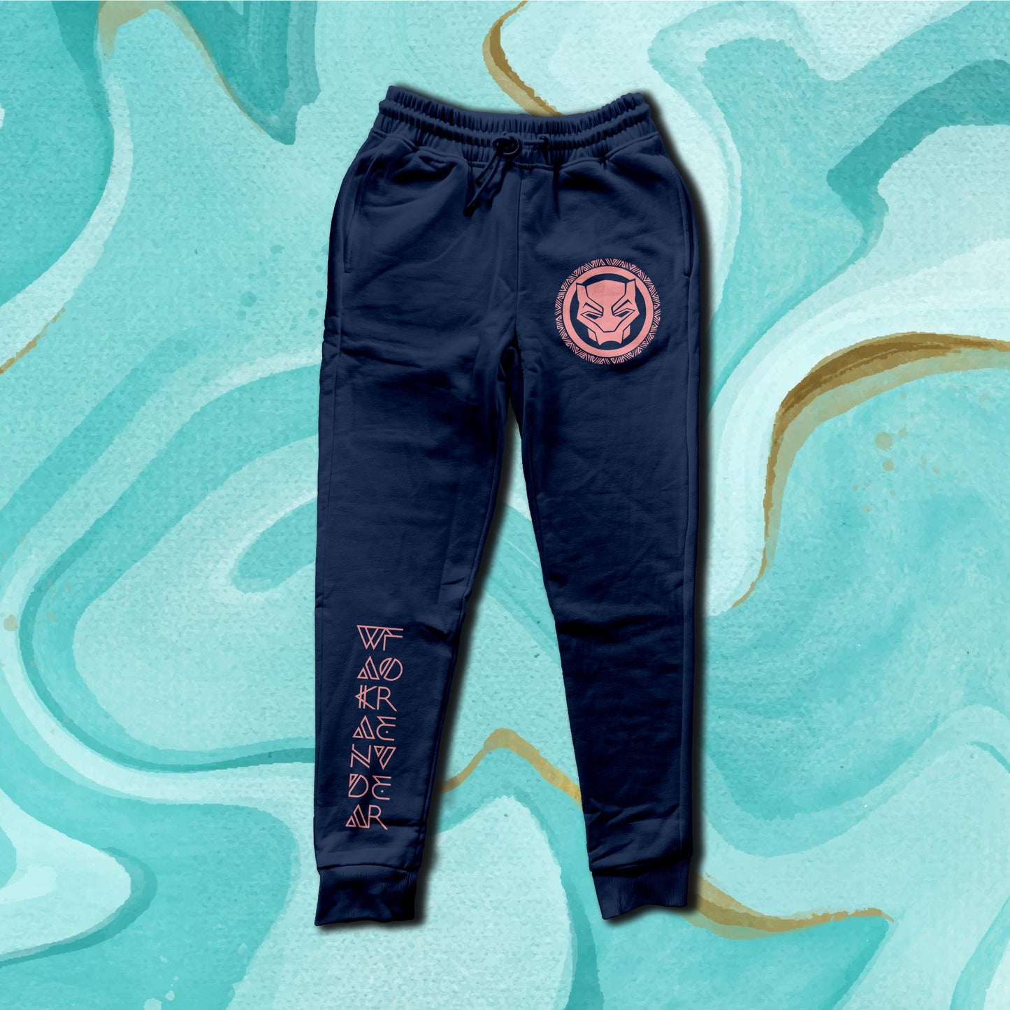 Wakanda Forever Jogger Pants Fatal Tees