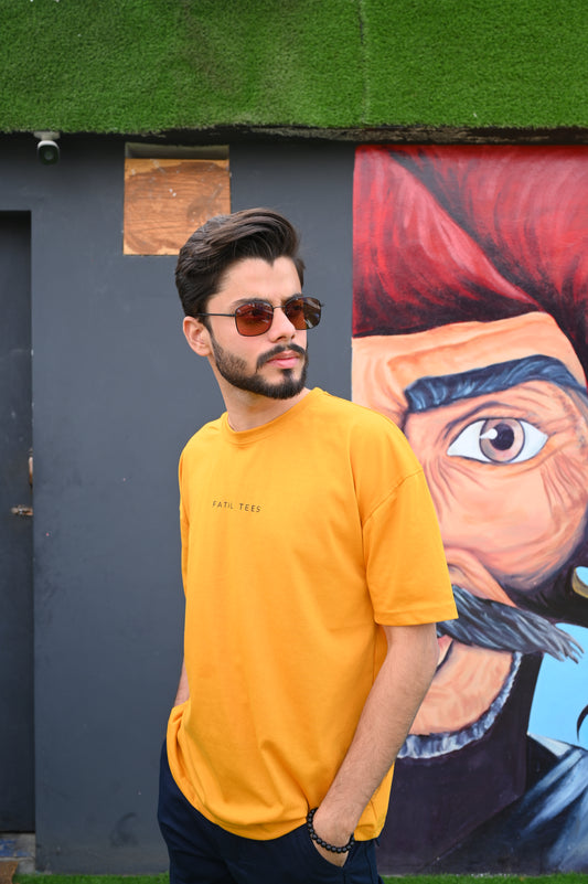 Mustard Oversized T-Shirt