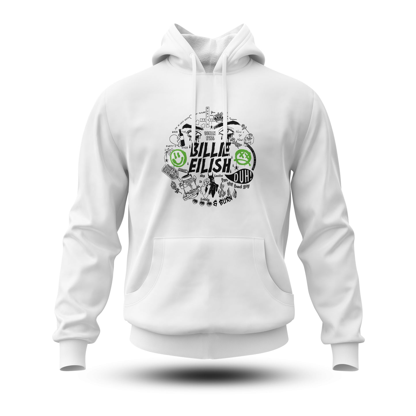 Billie Elish Art Hoodie