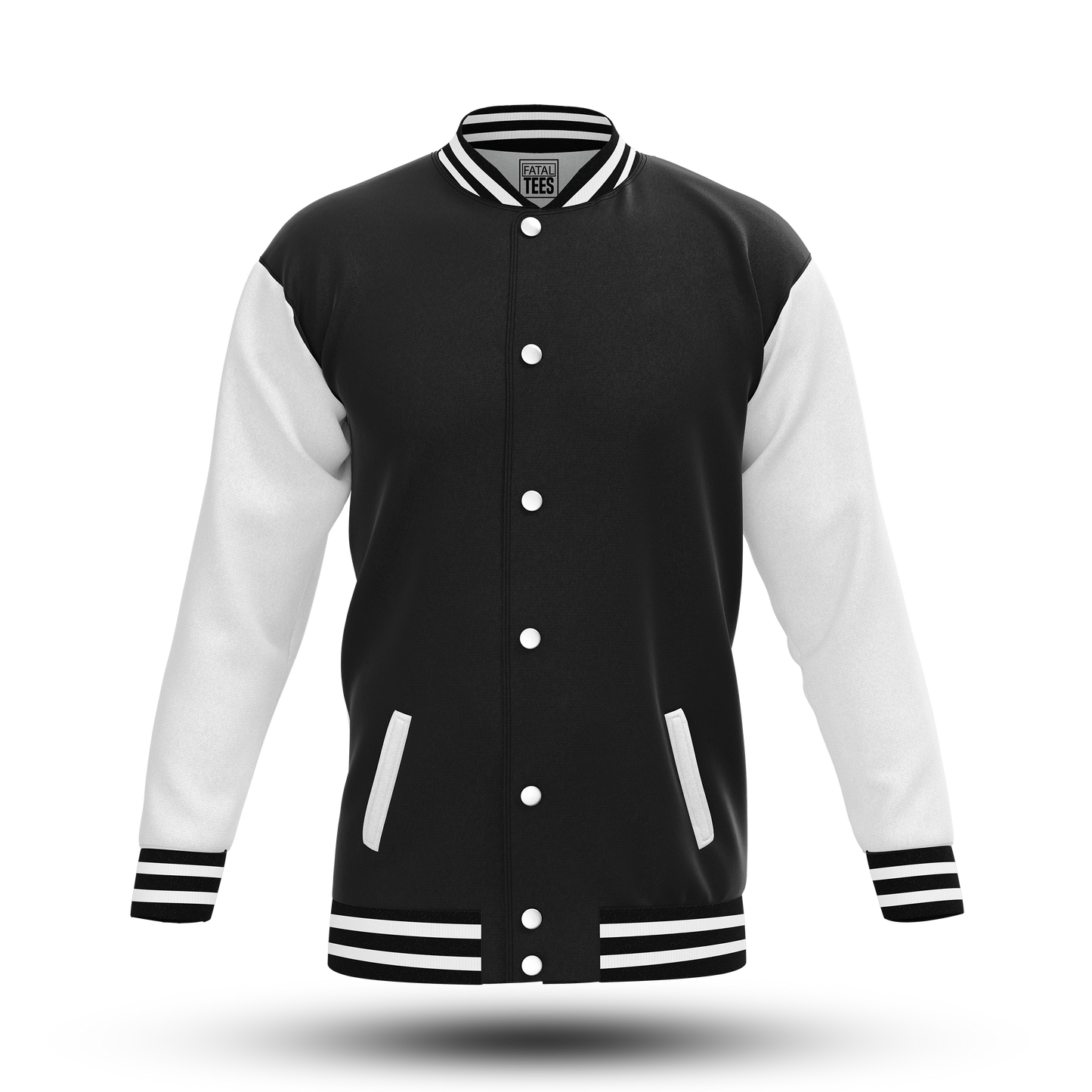 Black Varsity Jacket for Men & Women | Classic Style