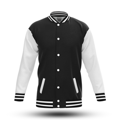 Black Varsity Jacket for Men & Women | Classic Style