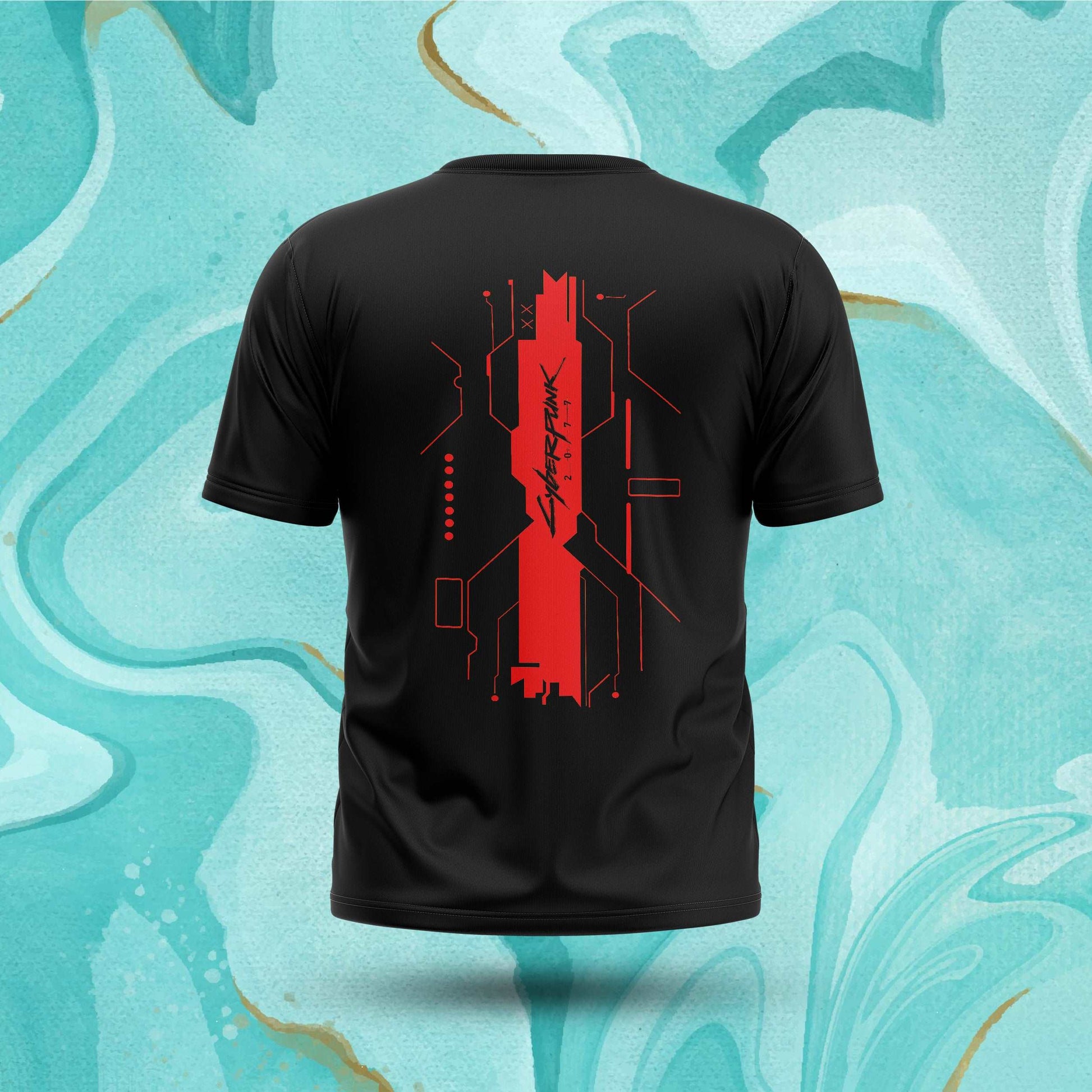 Cyberpunk - Red Tee Fatal Tees