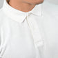 Milky White Polo Tee