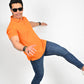 Obscure Orange Polo Tee