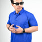 Royal Blue Polo Tee