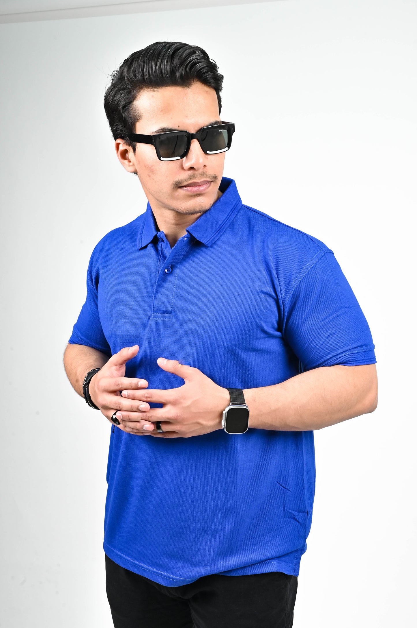 Royal Blue Polo Tee
