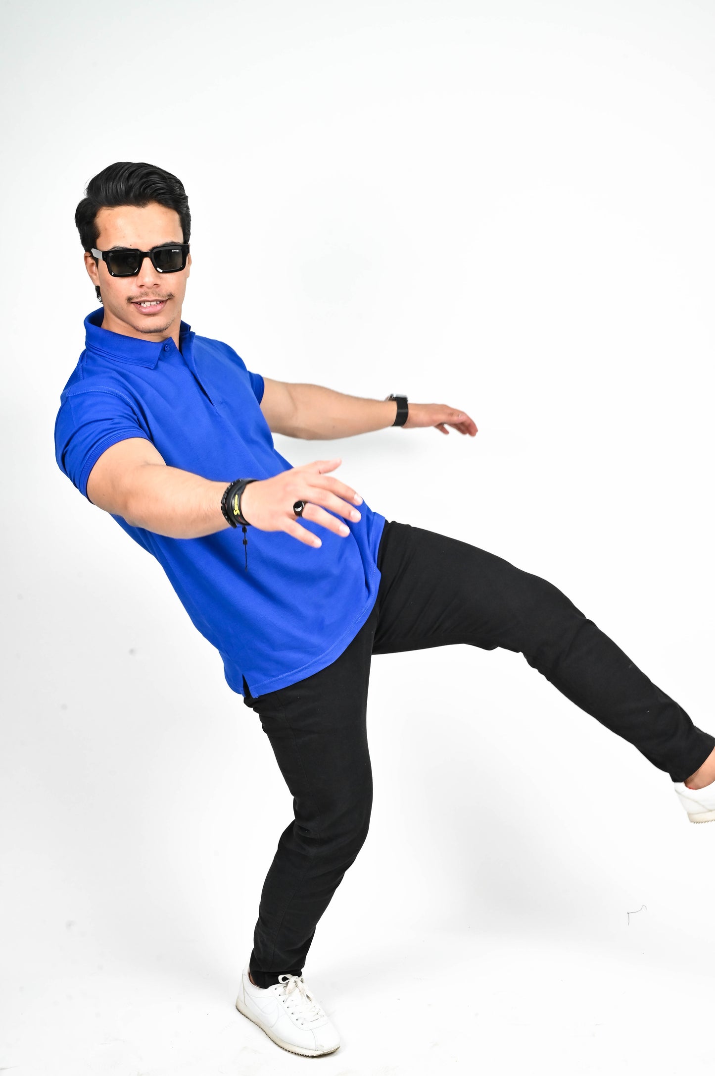 Royal Blue Polo Tee